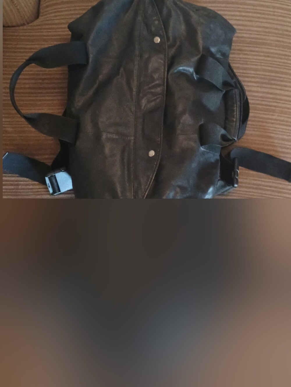 Vintage Wilson's Leather Convertible Backpack